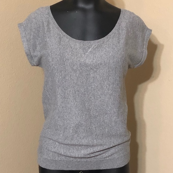 American Eagle Outfitters Tops - American Eagle Outfitters Gray Dolman Knitted Top
